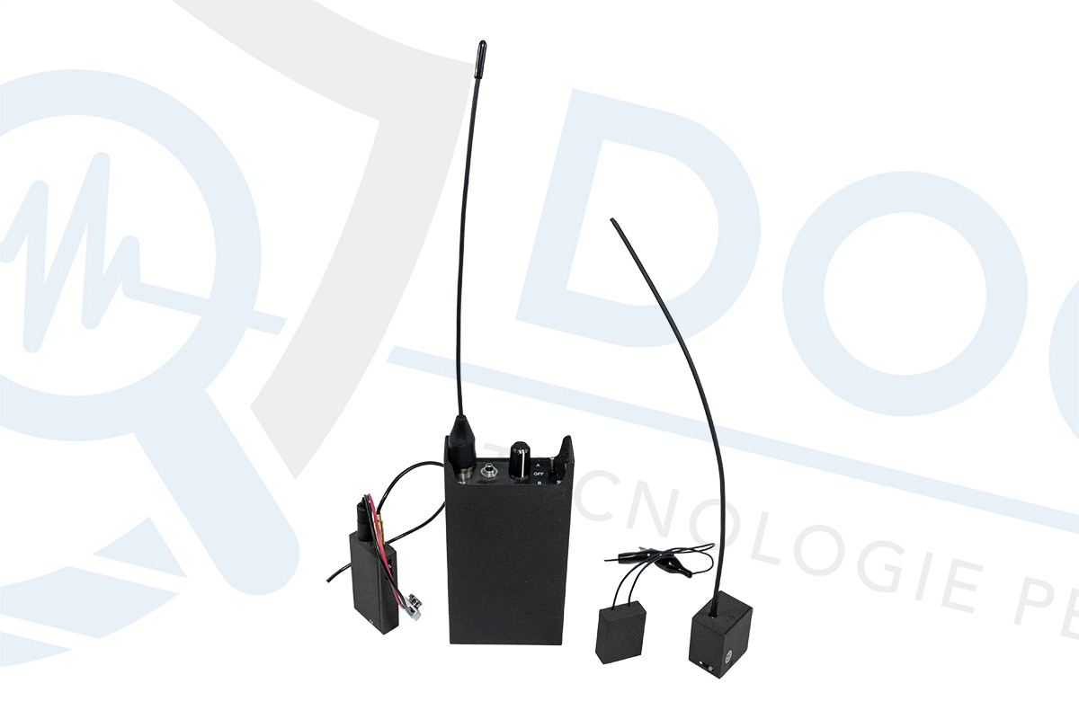 Kit microspie radio professionali con ricevitore dedicato