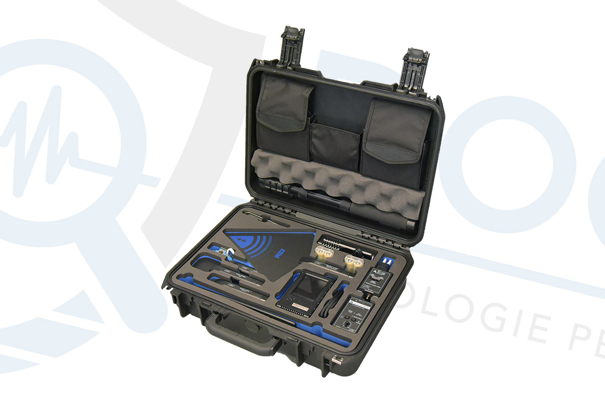 ANDRE DELUXE REI kit rilevatore microspie professionale fino a 6 GHz per bonifiche elettroniche TSCM RIL.43