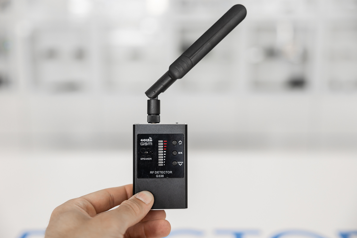 Rilevatore microspie, mini telecamere wifi, GPS, portatile professionale RIL.10