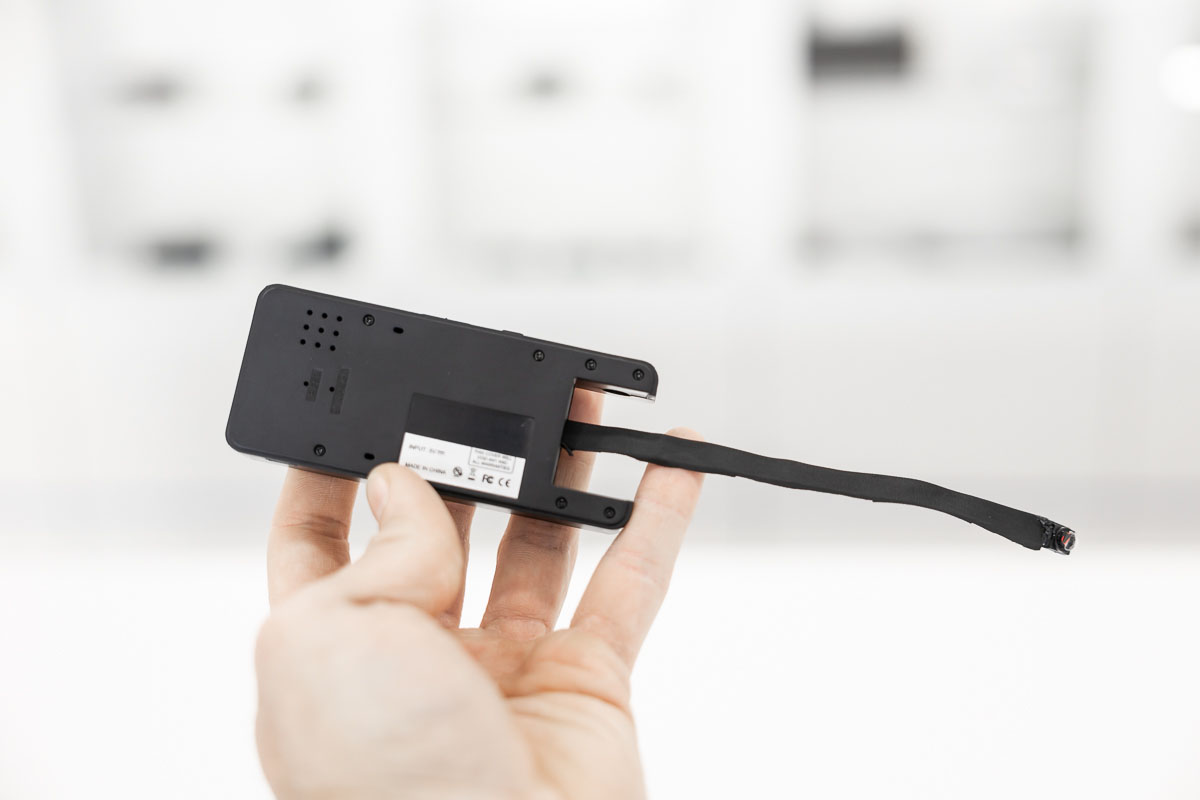 Microcamera con DVR alta definizione e rilevamento del movimento CAM.55