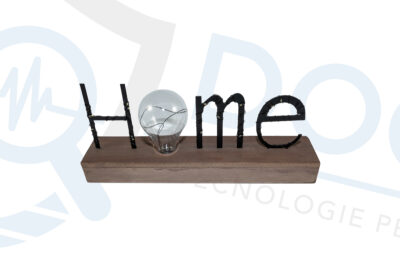 Registratore audio VOX occultato in scritta home con 25 ore di autonomia in continuato DES.25