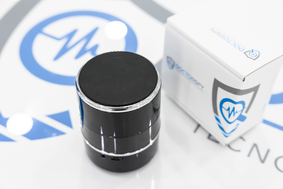 Microcamera wifi p2p in cassa bluetooth full hd 300° angolo visuale CAM.W.34