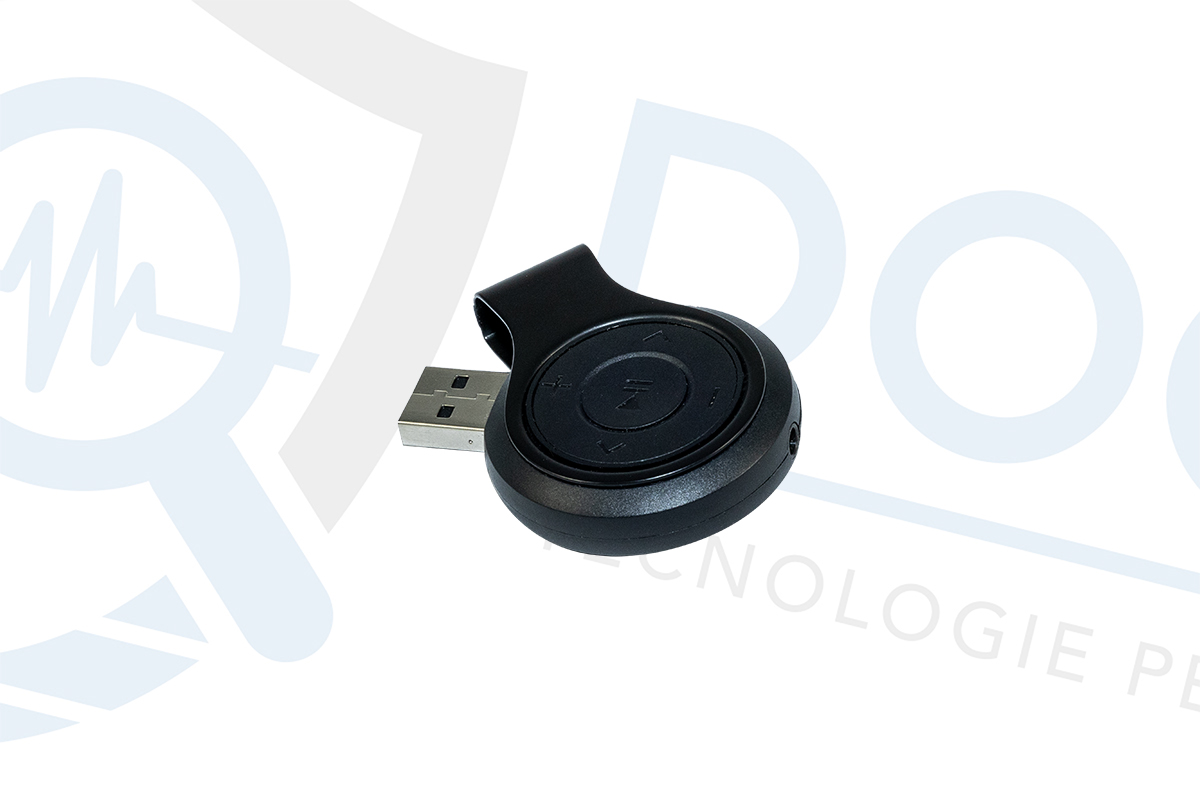 Micro registratore vocale occultato in lettore MP3 con attivazione vocale 8 GB di memoria REC.V.17