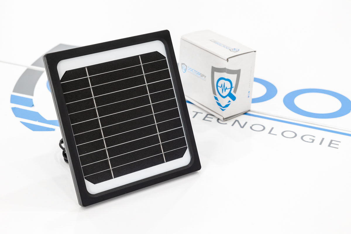 Pannello solare per fototrappola professionale waterproof per esterni 6v o 12v ACC.15