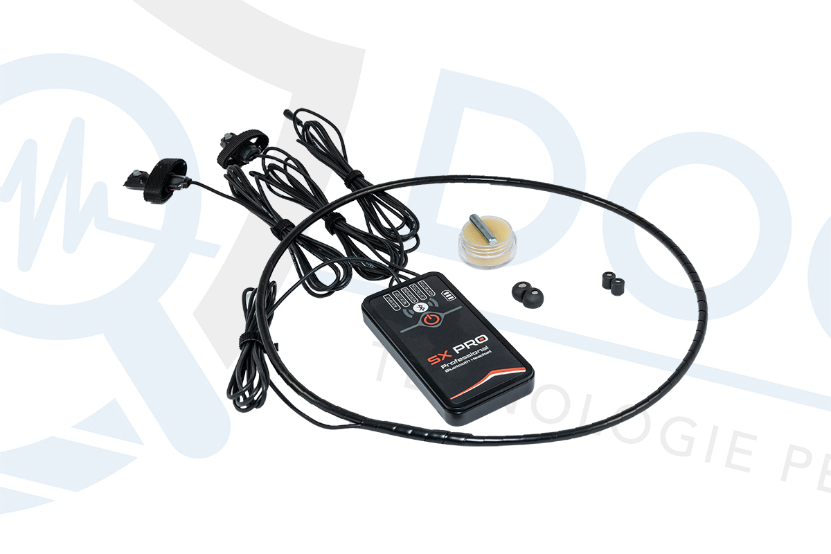 Micro auricolare Bluetooth multifunzione top di gamma per esami e comunicazioni riservate AURIC.04