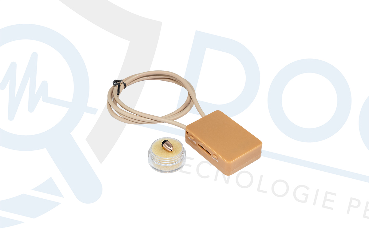 Microauricolare gsm con collana Bluetooth invisibile per esami AURIC.02