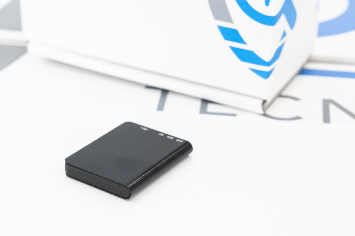 Mini registratore ambientale slim con attivazione vocale VOX 16 GB 7 giorni in stand-by REC.V.27