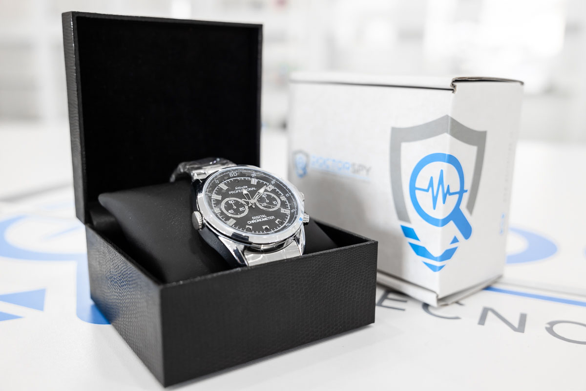 Orologio spia con telecamera full HD waterproof CAM.70