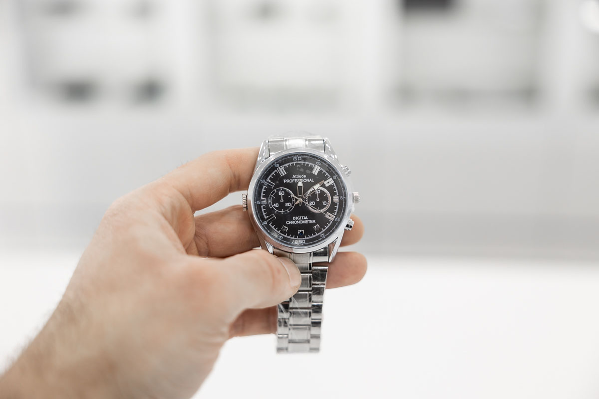 Orologio spia con telecamera full HD waterproof CAM.70