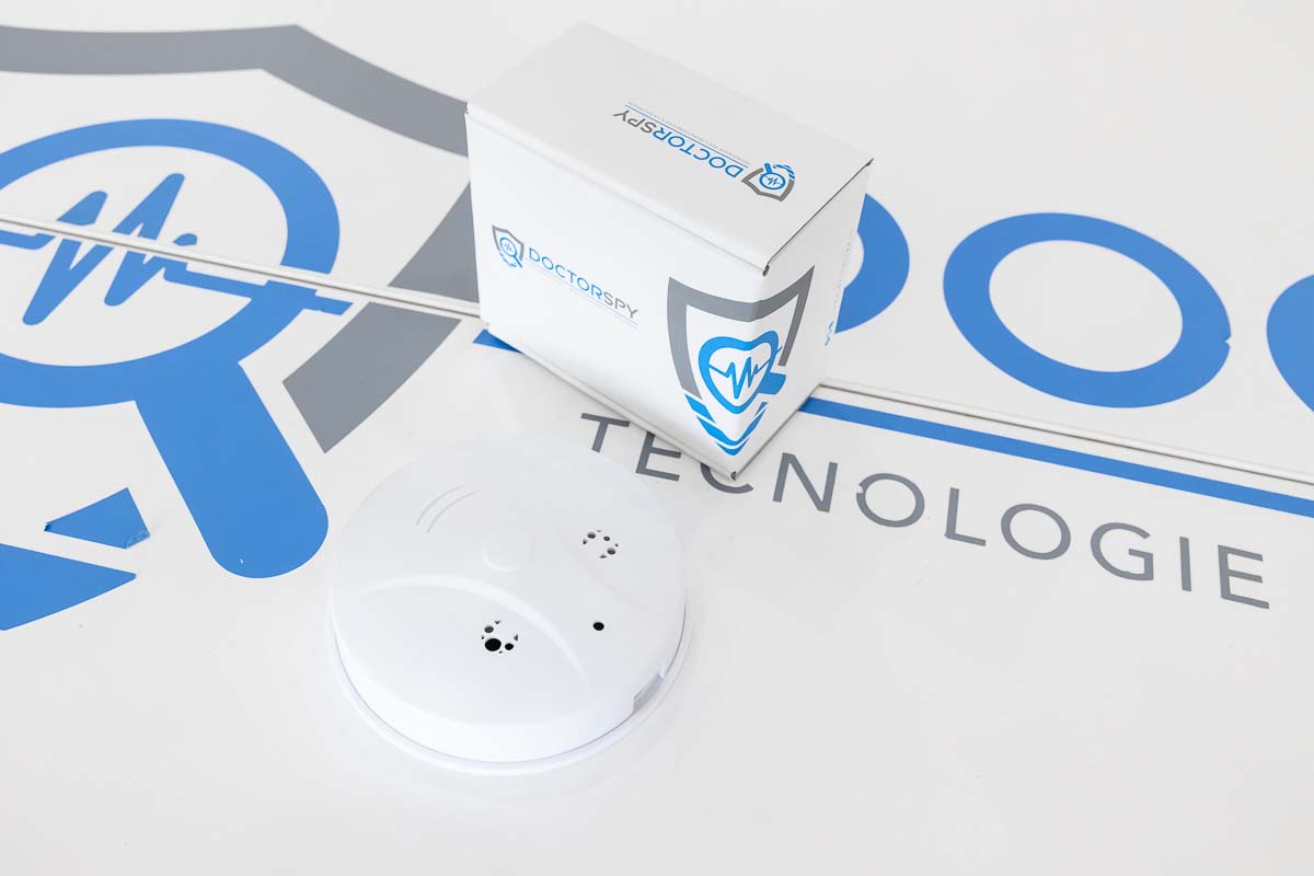 Telecamera wifi full HD in sensore di fumo con motion detection CAM.W.43