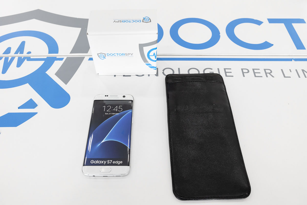 Custodia anti intercettazione per cellulare in vera pelle CAI.06