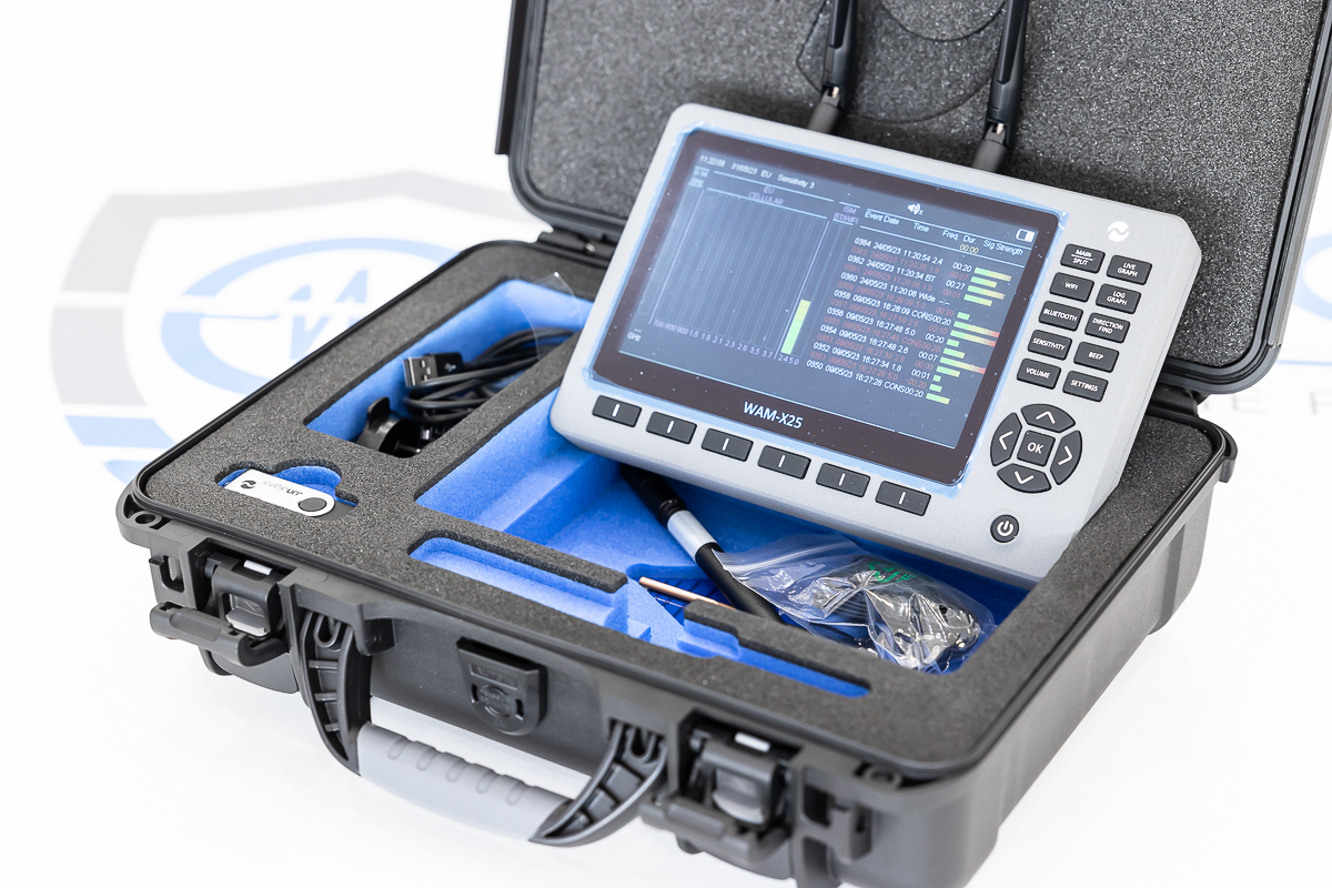 WAM-X25 JJN Digital Rilevatore 0-14 GHz Mobile Fino a 5G 2.4 GHz / 5 GHz Wifi Bluetooth RIL.31