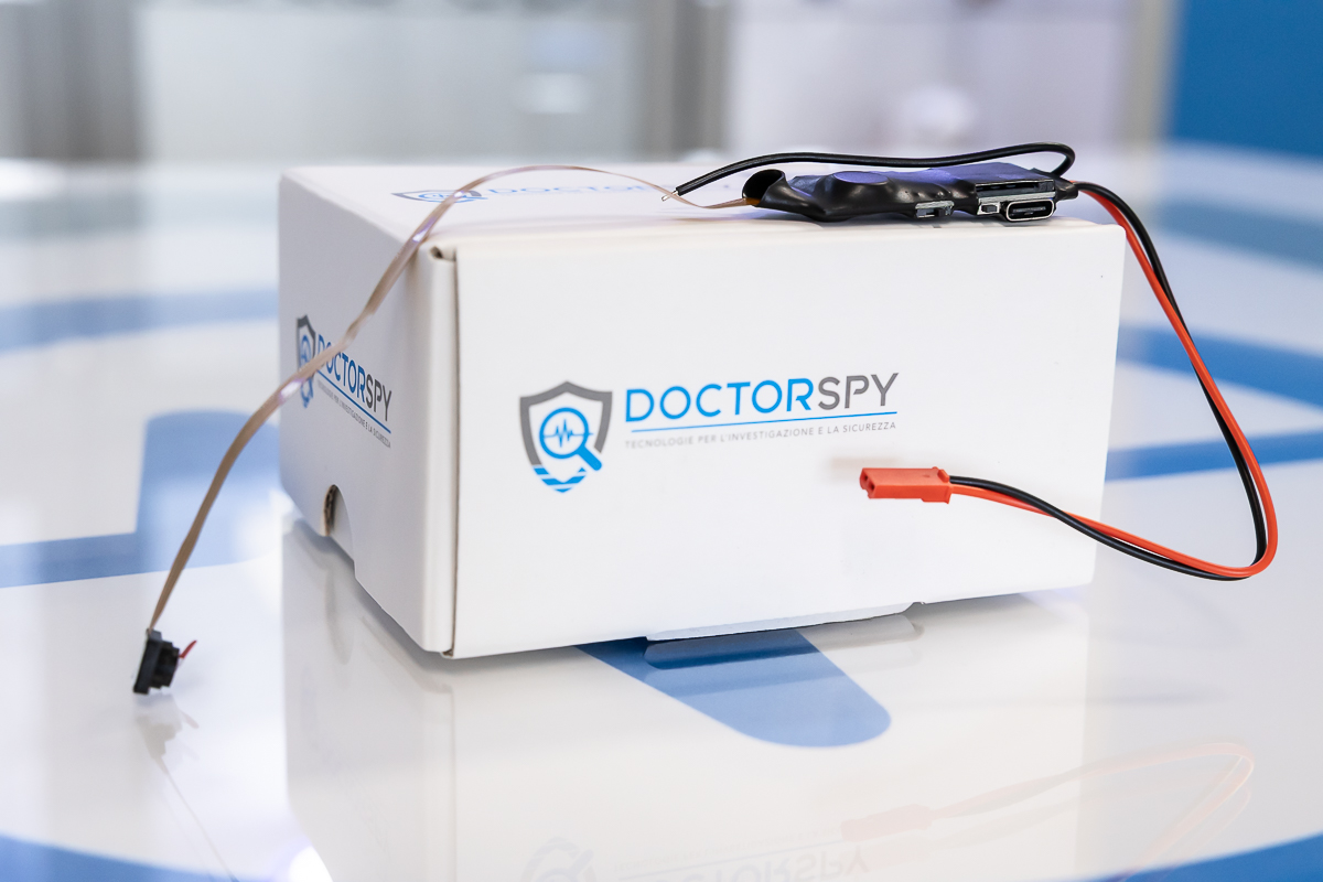 Microcamera con DVR full HD su scatola Doctorspy CAM.08