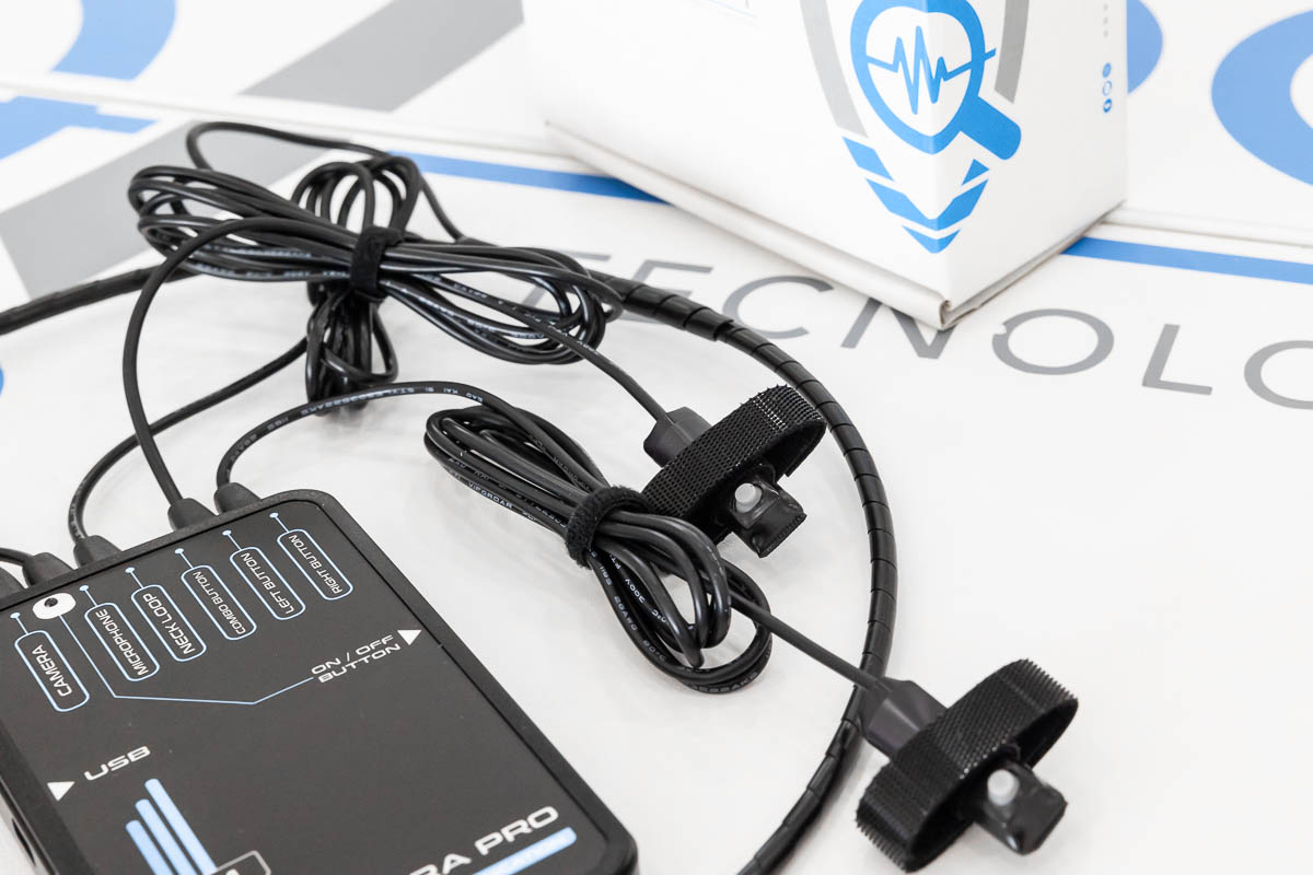 Auricolare invisibile professionale con fotocamera e videocamera SIM 4G AURIC.03