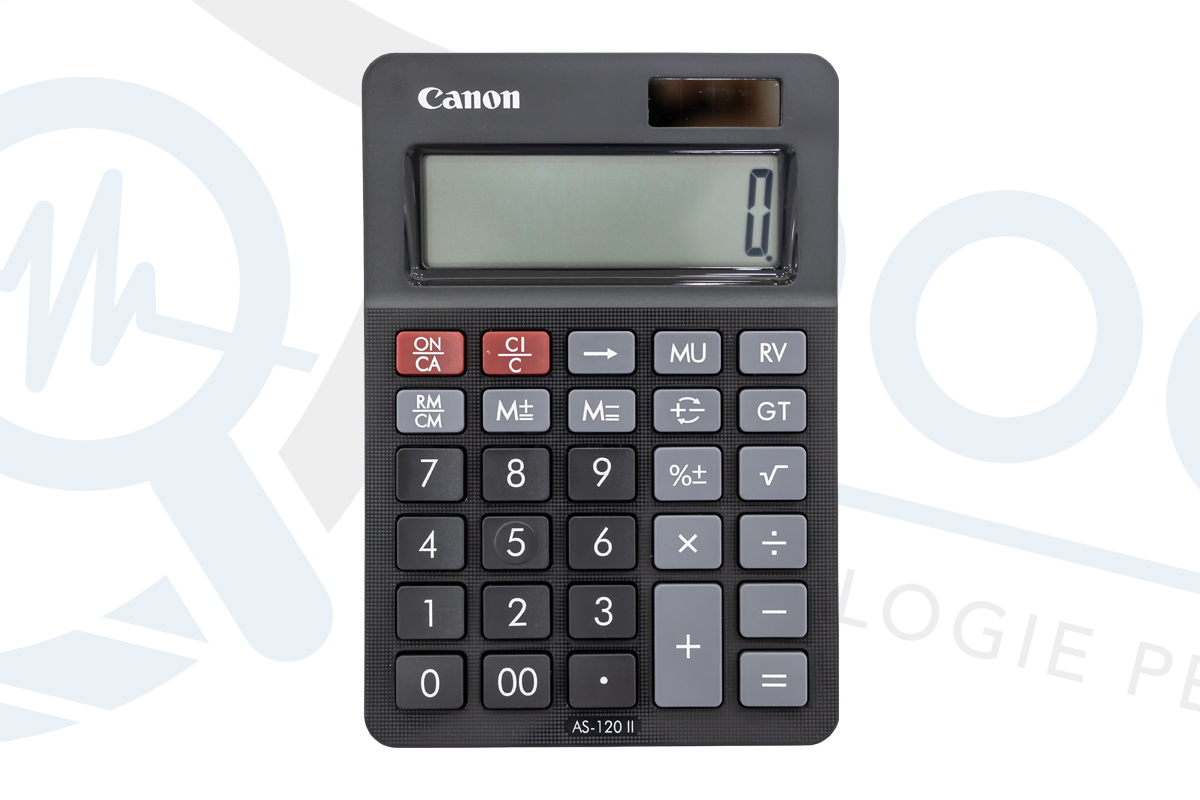 Registratore ambientale spia VOX in calcolatrice Canon con memoria da 8 GB, attivazione vocale, 75 giorni di autonomia in stand-by REC.V.12
