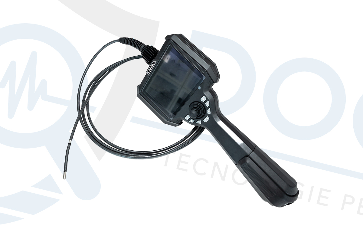 Endoscopio videoscopio wifi professionale HD con sonda da 3 metri 6 mm di spessore e schermo HD LCD a colori VI.SCO.03