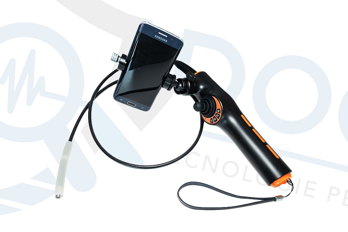Telecamera Endoscopica per Cellulare con Sonda da 6mm a 4 Vie da 1 Metro