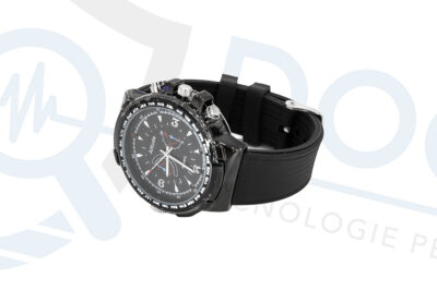 Orologio da polso con telecamera full HD 1080p e infrarossi con cinturino in gomma CAM.13
