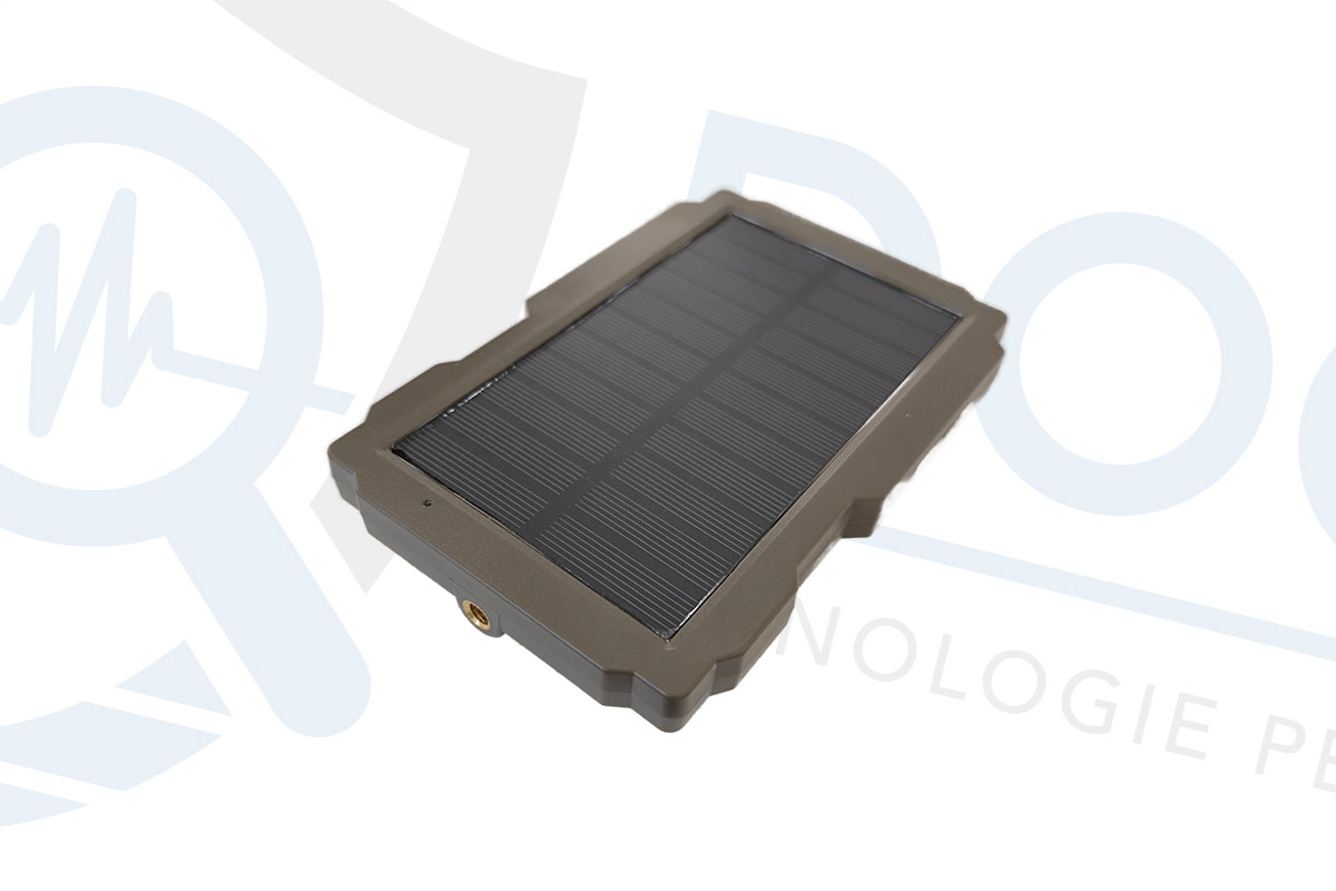 Pannello solare per alimentare fototrappole 4G con protezione IP66 ACC.13
