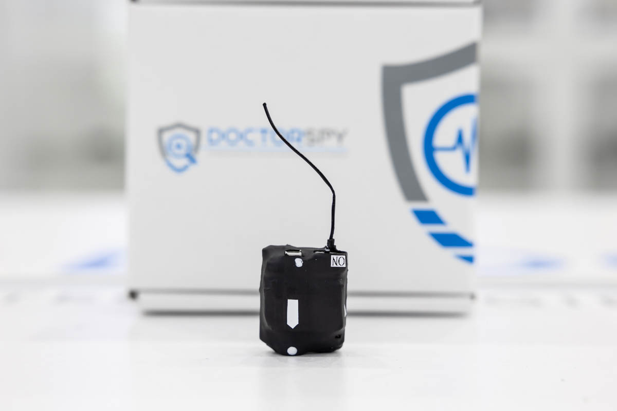 Microspia GSM con microfono ad alta sensibilità, efficace fino a 11 metri, autonomia di 2 giorni in stand-by MIC.G.12