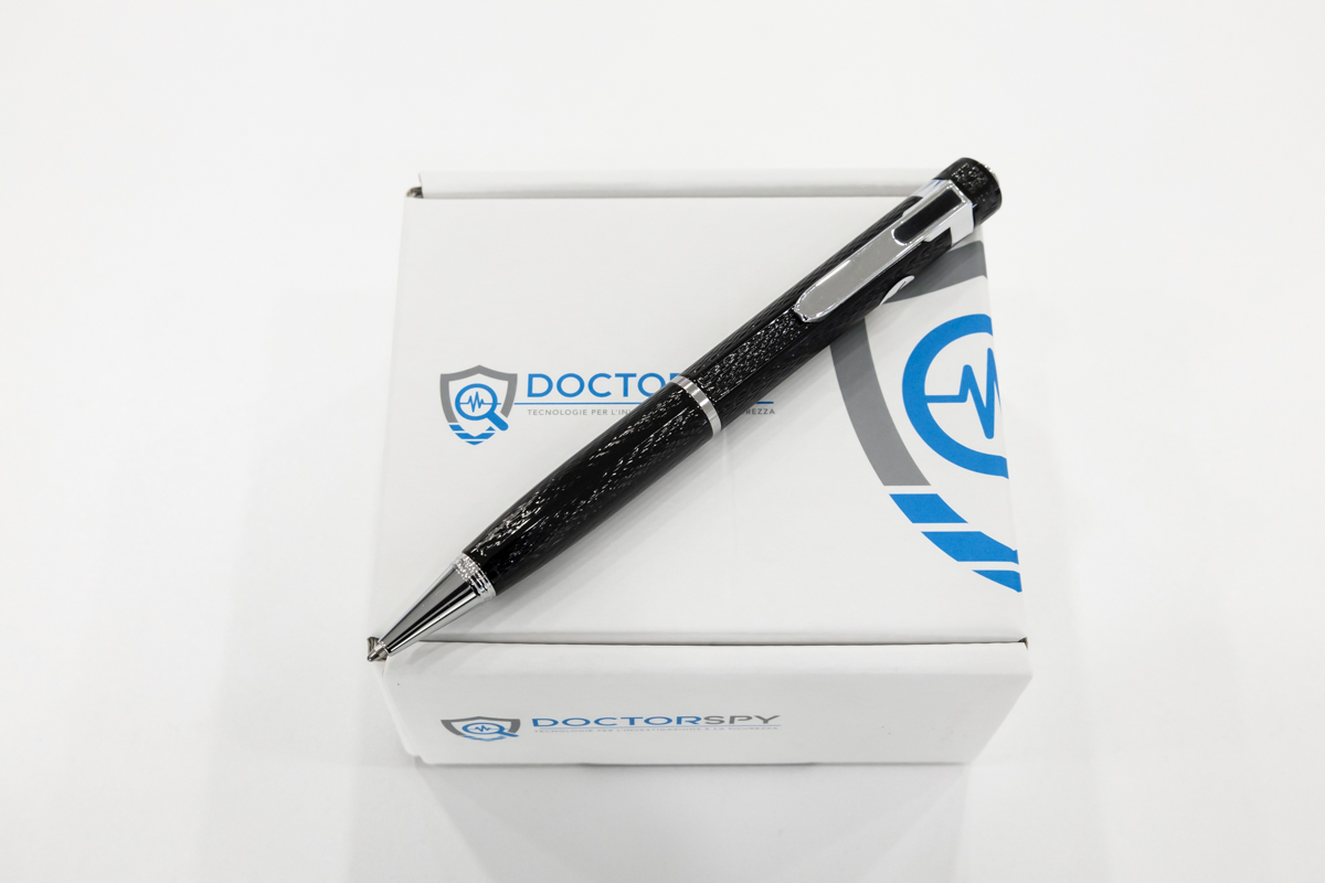 Registratore audio occultato in penna a sfera con memoria fino a 128 GB ECO.01