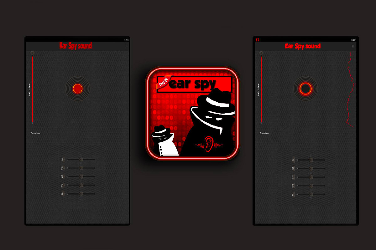 Le schermate introduttive di Ear Spy, una delle miglior app per ascoltare attraverso i muri