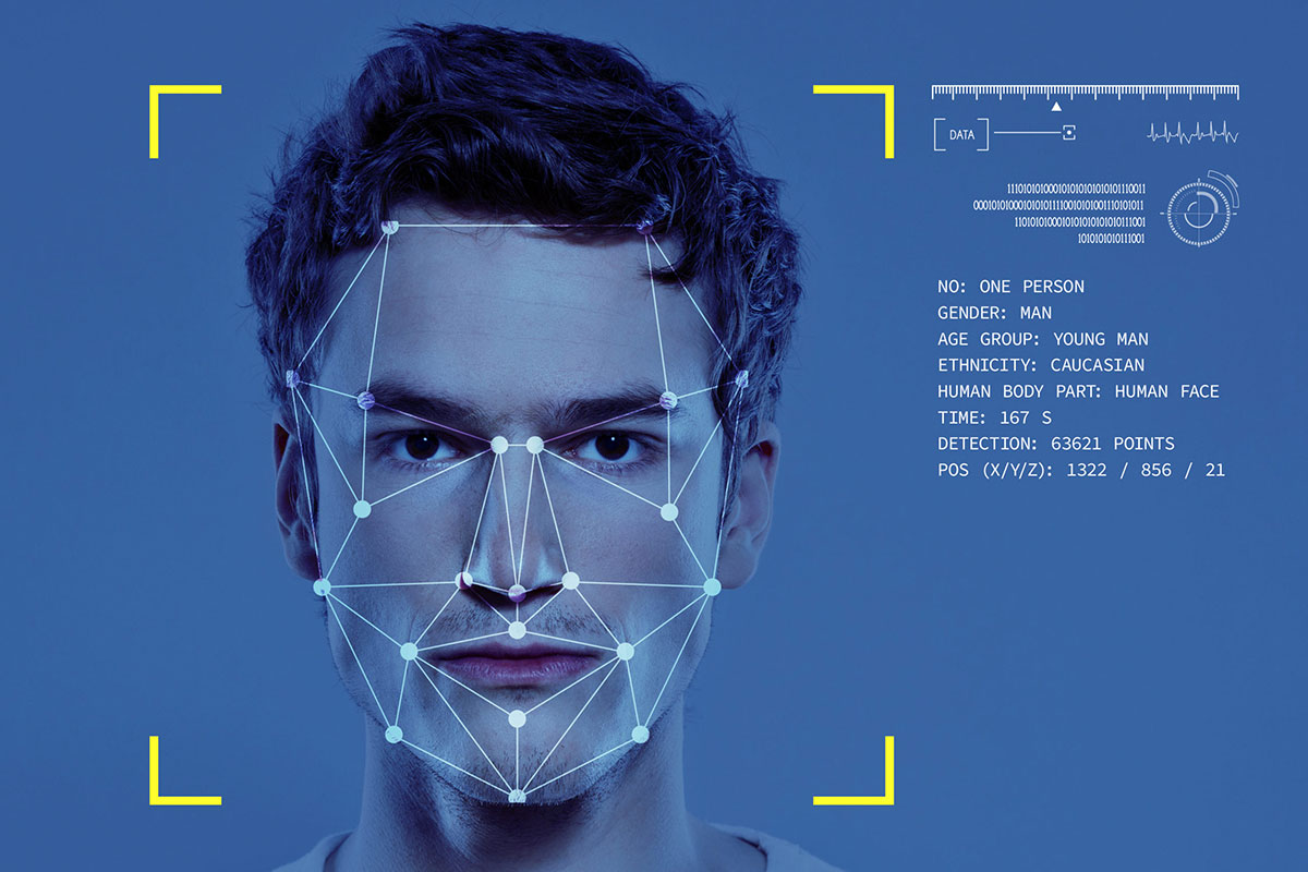 Un esempio di tecnologia di riconoscimento facciale