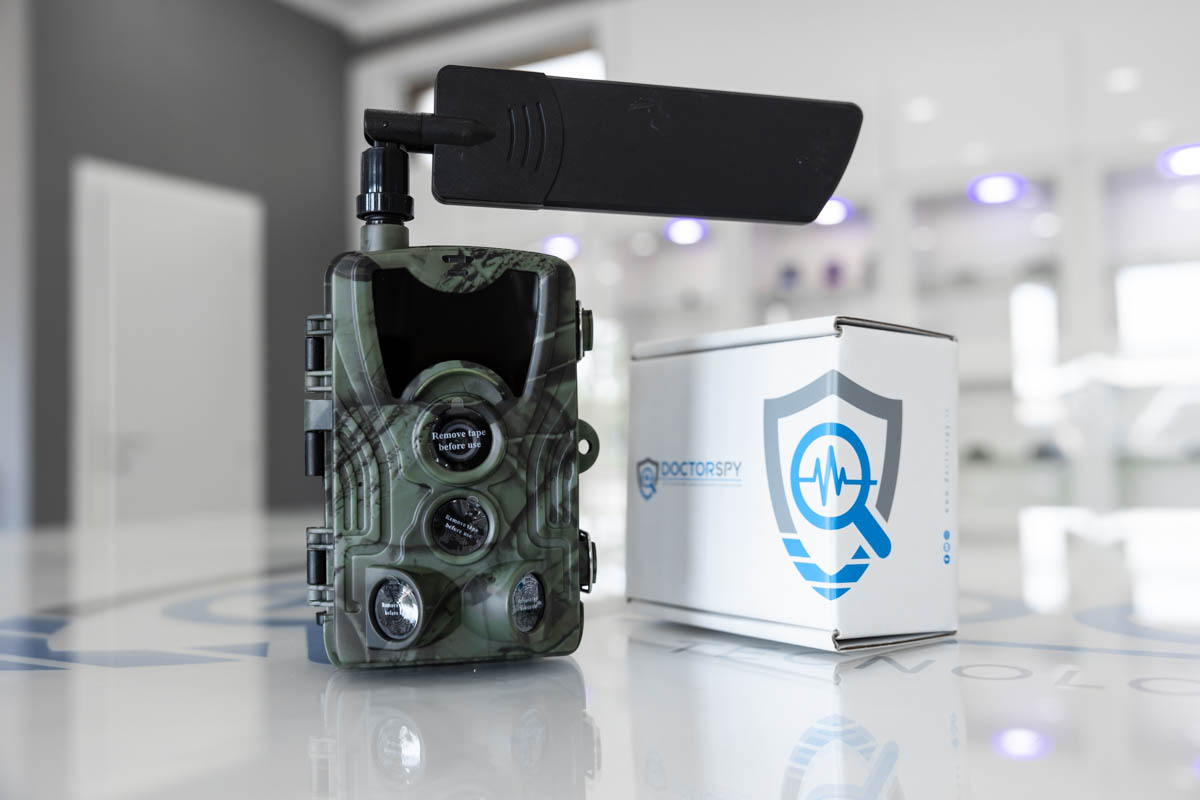 Fototrappola 4G con risoluzione 4K / 36 MP con infrarossi e app per live streaming CAM.TRA.02