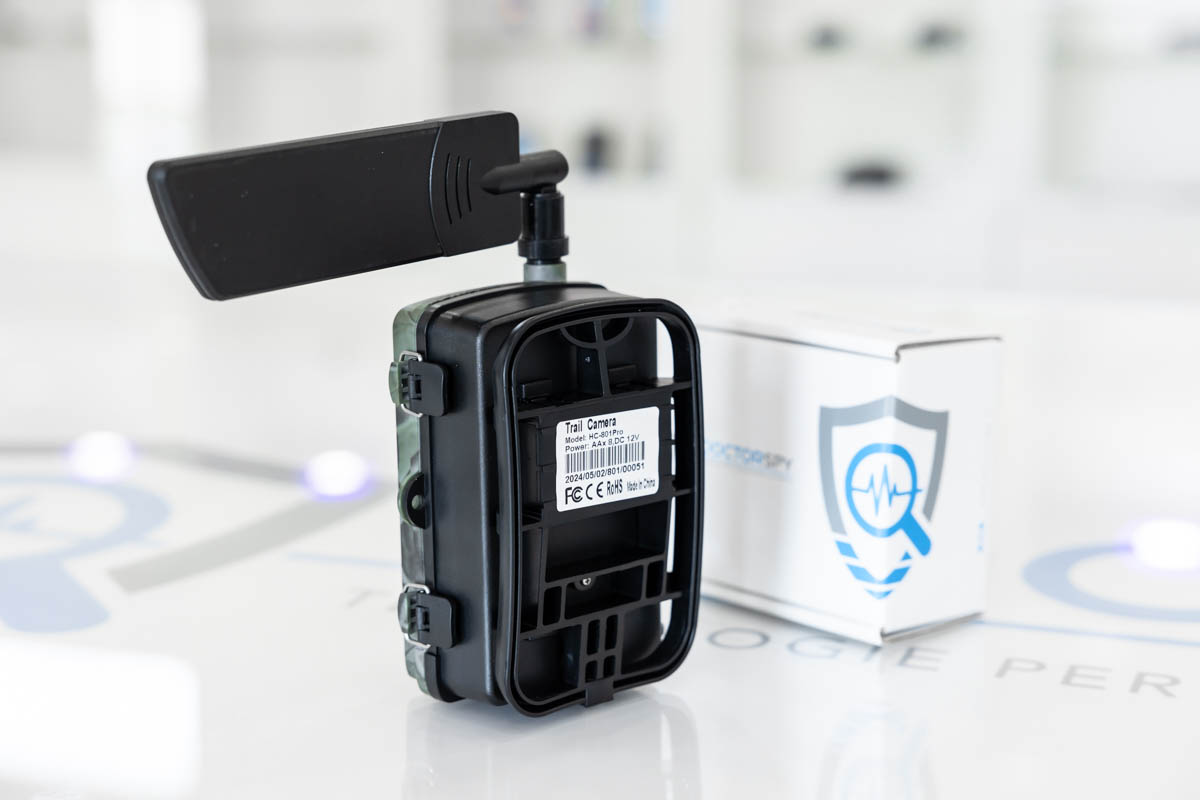 Fototrappola 4G con risoluzione 4K / 36 MP con infrarossi e app per live streaming CAM.TRA.02