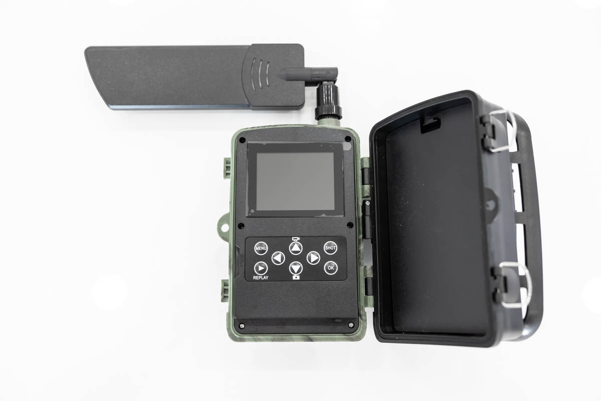 Fototrappola 4G con risoluzione 4K / 36 MP con infrarossi e app per live streaming CAM.TRA.02