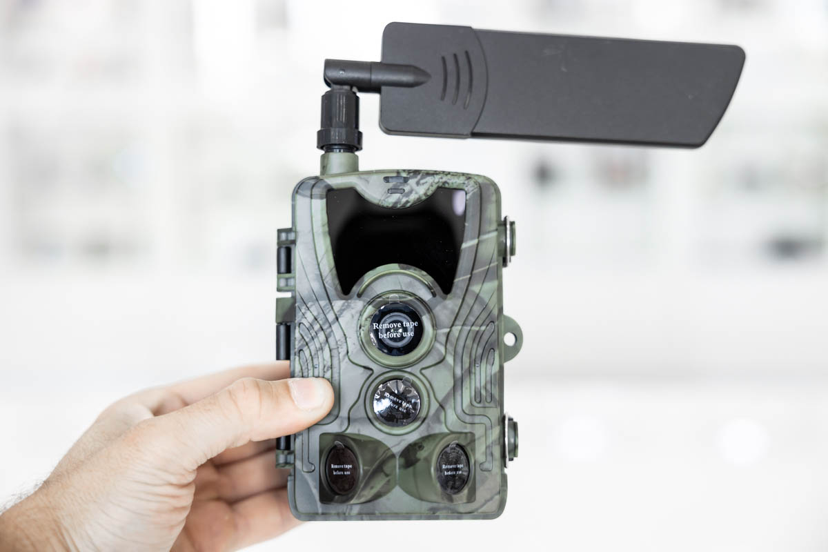 Fototrappola 4G con risoluzione 4K / 36 MP con infrarossi e app per live streaming CAM.TRA.02