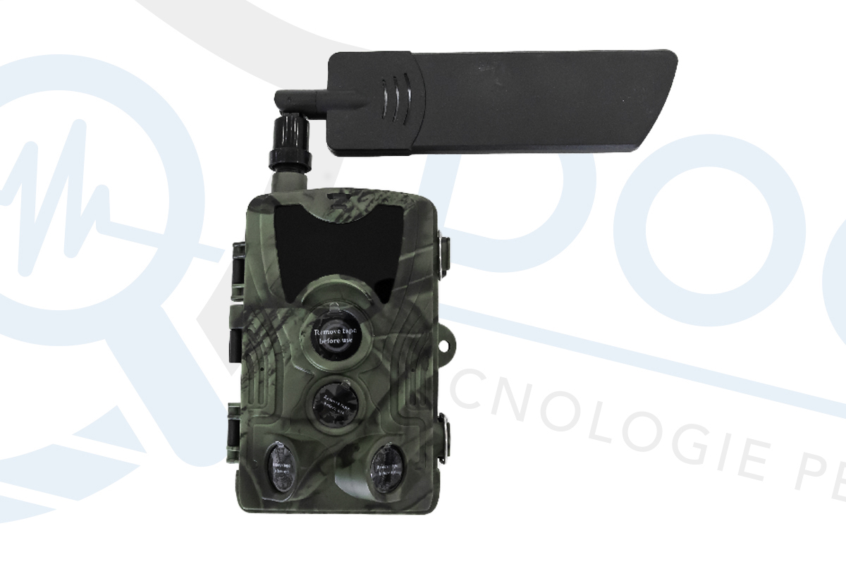 Fototrappola 4G con risoluzione 4K / 36 MP con infrarossi e app per live streaming CAM.TRA.02