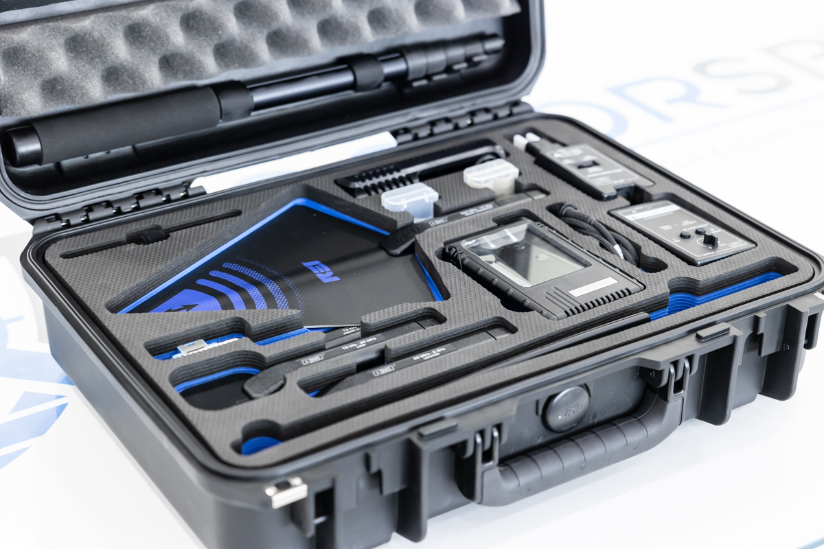 ANDRE REI kit rilevatore microspie professionale fino a 12 GHz per bonifiche elettroniche TSCM RIL.43