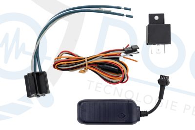Localizzatore GPS 4G filare con sistema di controllo remoto tramite app, allarmi intelligenti e funzione di blocco motore LOC.03