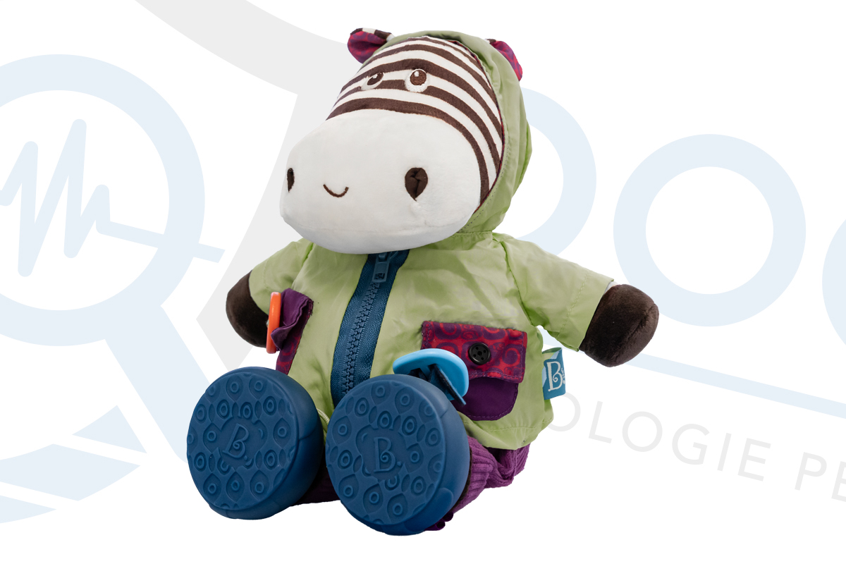 Microcamera wifi full HD occultata in peluche a forma di zebra DES.43