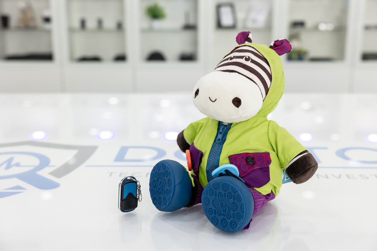 Microcamera con DVR full HD occultata in peluche a forma di zebra DES.42