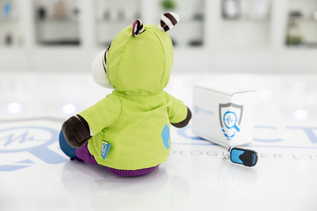 Microcamera con DVR full HD occultata in peluche a forma di zebra DES.42