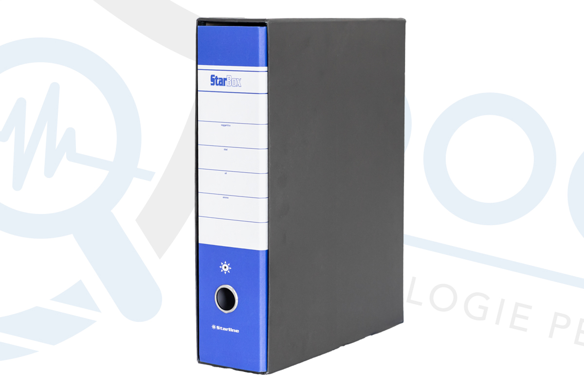 Microcamera Audio Video HD 720p con DVR Occultata in Faldone A4 Blu DES.49