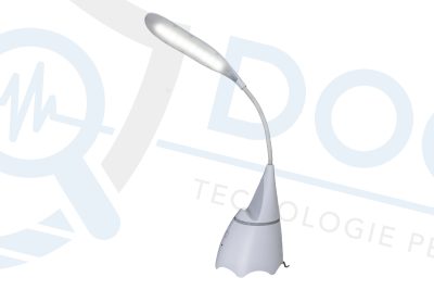Microcamera wifi full HD occultata in lampada con altoparlante CAM.W.18