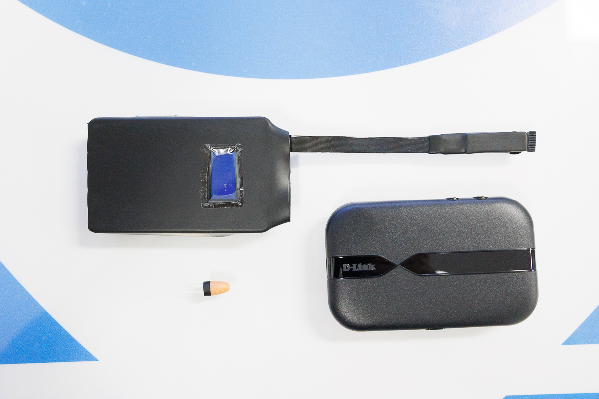 Kit Micro Auricolare GSM con Microcamera a Bottone per Lettura Testi e Router - immagine 6